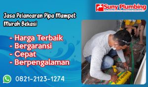 Jasa Pelancaran Pipa Mampet Murah Bekasi